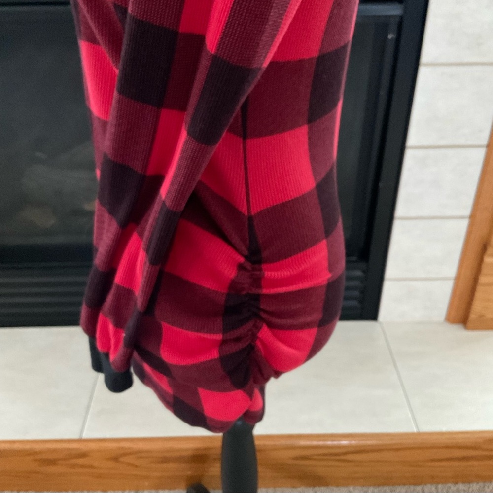 Old Navy Buffalo Plaid Maternity Top, Women’s Sz M - Picture 4 of 9